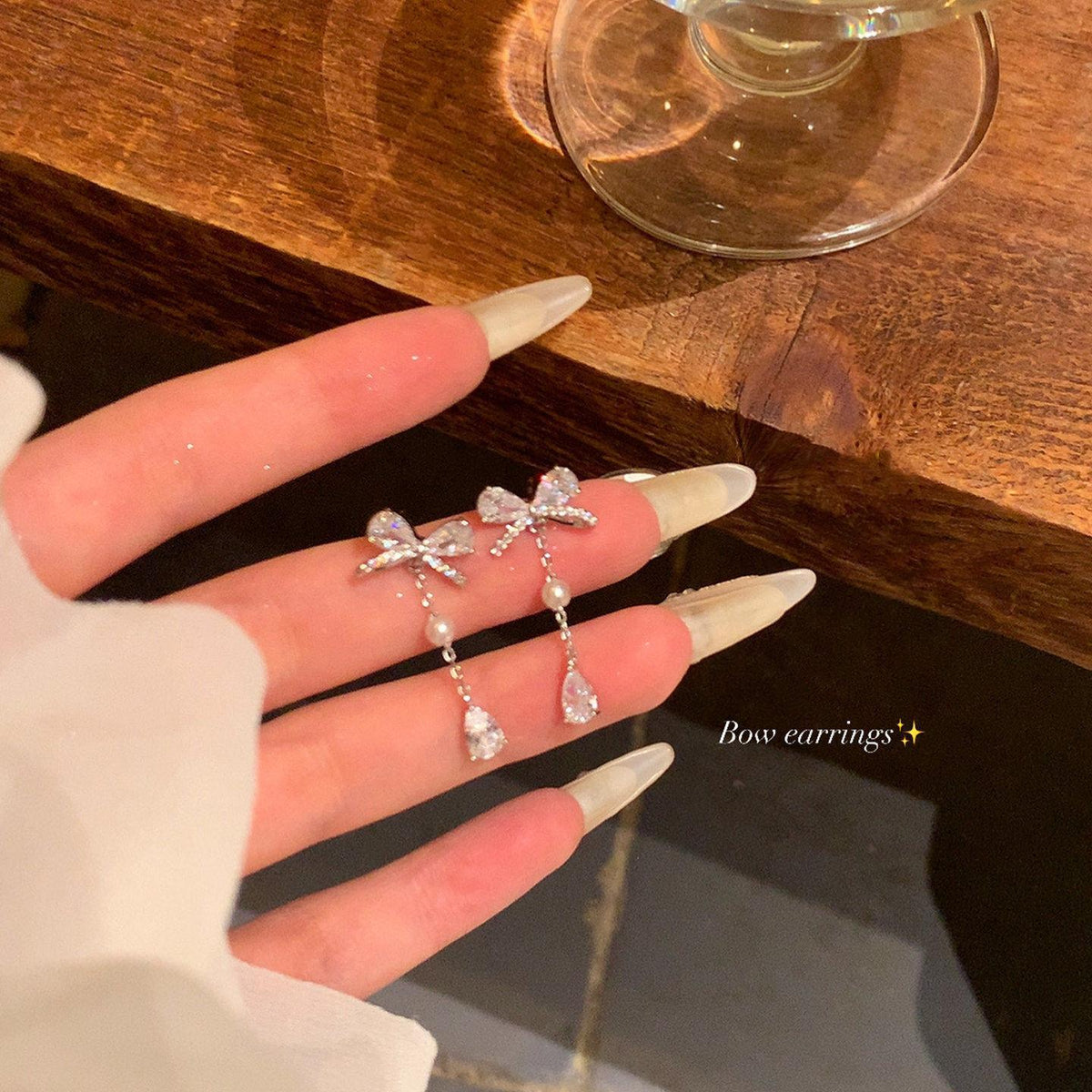S925 Silver Needle Exquisite Super Flash Zircon Stud Earrings for Women Light Luxury Niche High-Grade Temperament Stud Earrings Fashionable All-Match Earrings