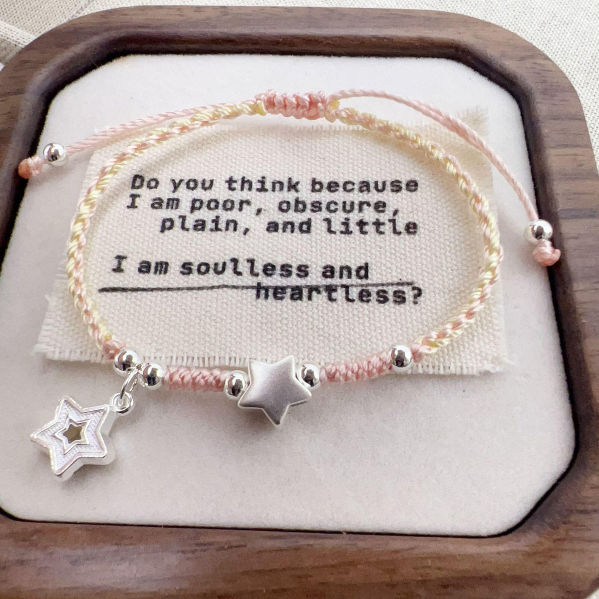 New Handmade Star Wish Hand Rope Couple Woven Sweet Gift for Girlfriend Couple Birthday Gift