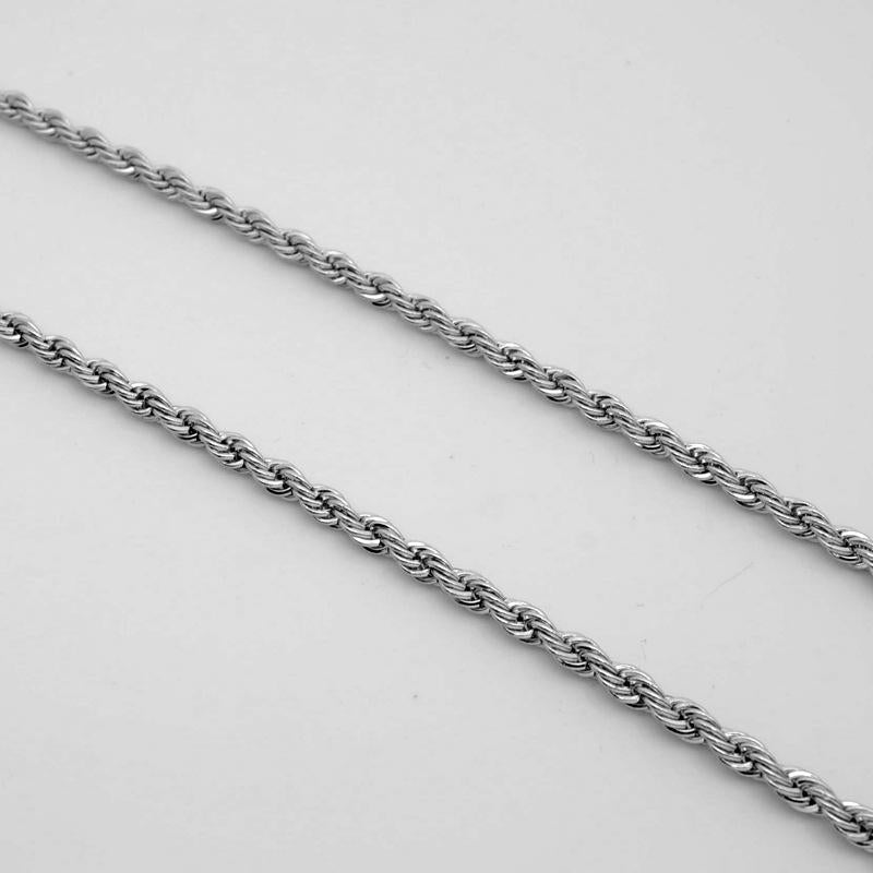 Stainless Steel Necklace Titanium Steel Chain European and American Girls Jewelry Twist Chain Wholesale DIY Men's Accessories Chain Chain
