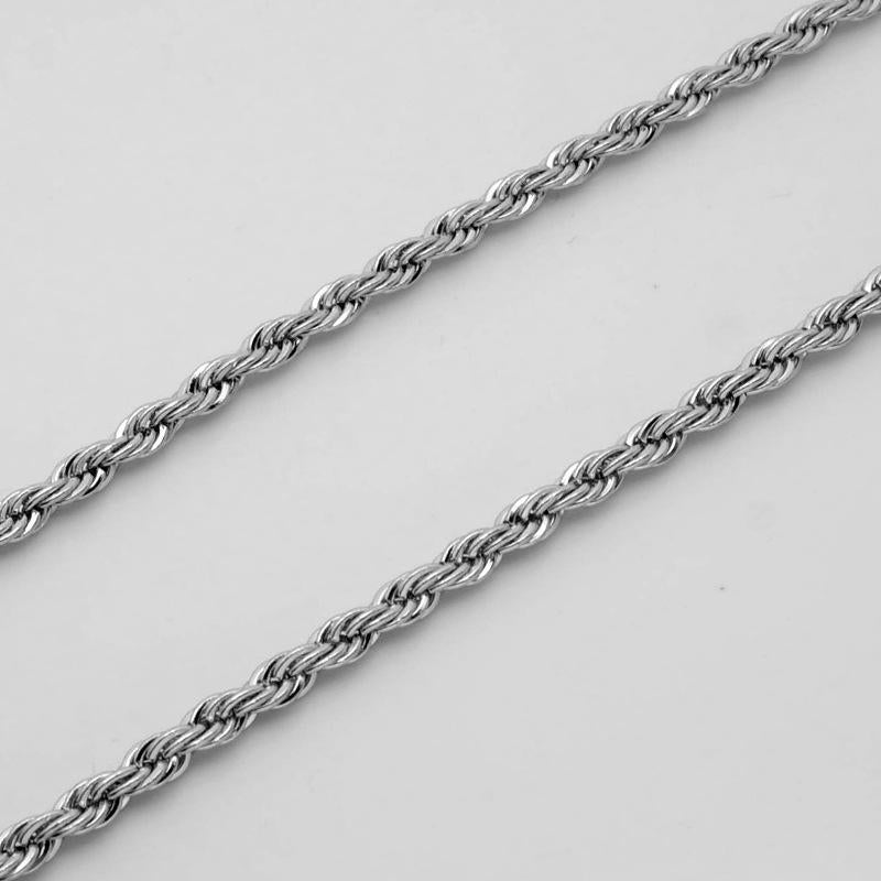 Stainless Steel Necklace Titanium Steel Chain European and American Girls Jewelry Twist Chain Wholesale DIY Men's Accessories Chain Chain