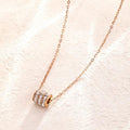 Titanium Steel Non-Fading Necklace Women's High-Grade Light Luxury Internet Celebrity Ins Cold Style Small Waist Clavicle Chain Simple All-Match