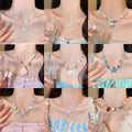 Seaside Holiday Style Natural Shell Beaded Adjustable Necklace Design Hand-Made Braided Rope Sweet Style Clavicle Chain