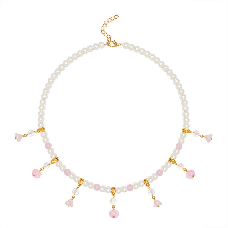 Han Clothing Chinese Style Necklace Ancient Style Pearl Soft Chinese Style Summer Accessories