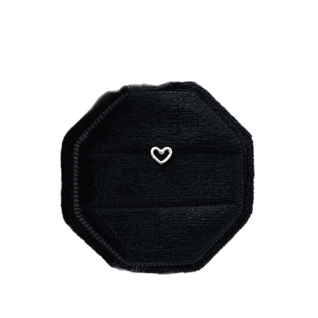 Zhao Lusi Same Style Exquisite 316l Titanium Steel Ear Studs Ear Buckle Personality Line Love Four Awn Star Piercing Ear Bone Nails