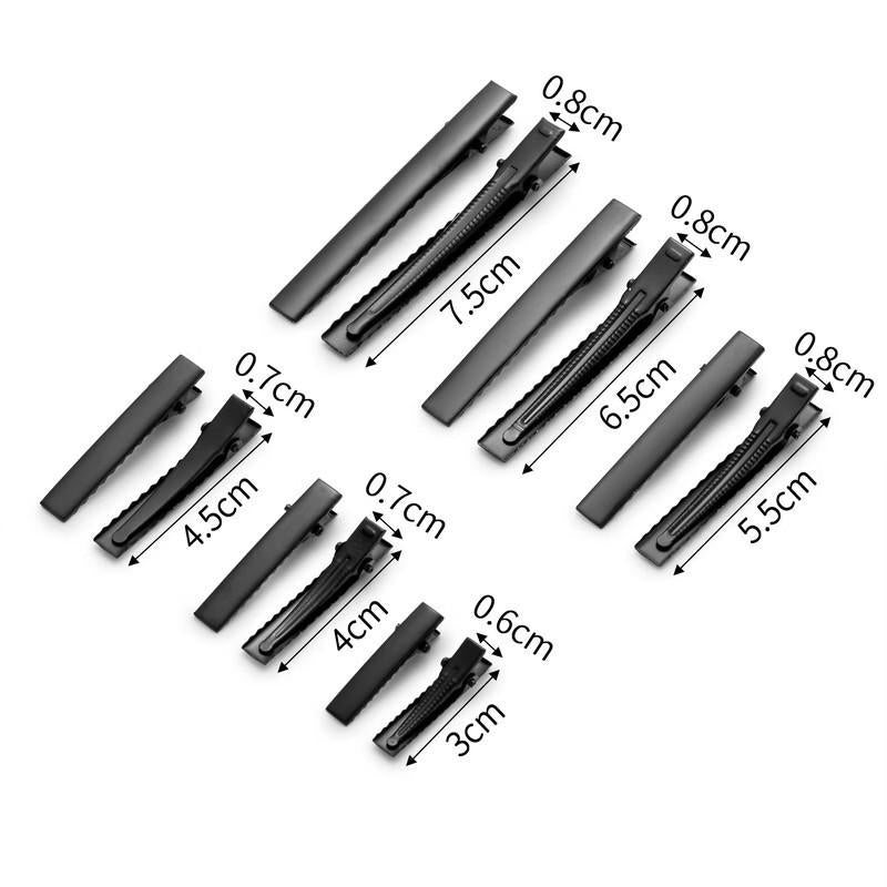 Thick Duckbill Clip Hair Accessories Hairpin DIY Hairpin Bottom Embryo Accessories Side Clip Material Square Clip Hairpin Wholesale