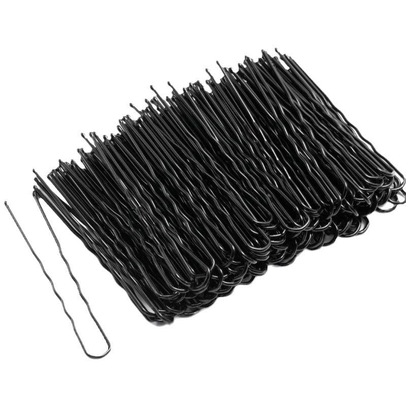 Studio Black U-Shaped Clip Updo Hair Clip Pin Bold Hairpin Ball Head Fixed U-Shaped Clip Hair Accessories Headdress