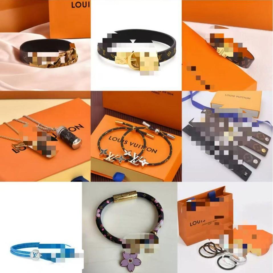 European and American Style Presbyopic Leather Rope Bracelet Men's and Women's Alloy Buckle Fashion Couple Bracelet Cross-Border Hot Sale Wholesale