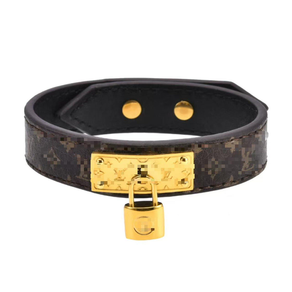 European and American Style Presbyopic Leather Rope Bracelet Men's and Women's Alloy Buckle Fashion Couple Bracelet Cross-Border Hot Sale Wholesale