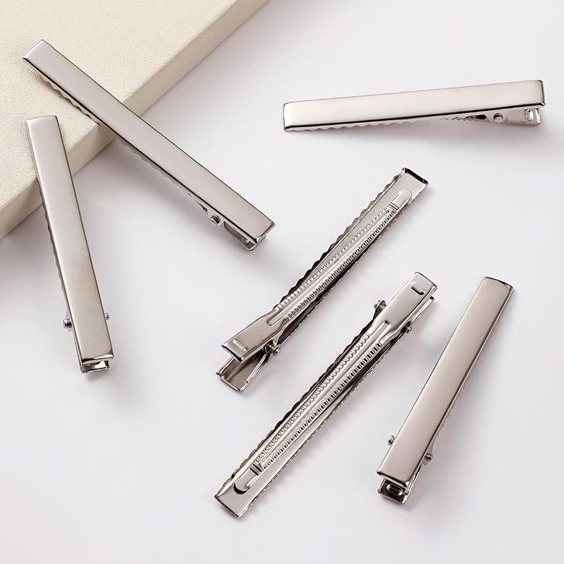 Metal Accessories Hairpin Hairpin Square Bottom Embryo DIY Bottom Clip Duckbill Clip Headdress Clip Crocodile Clip Hair Root