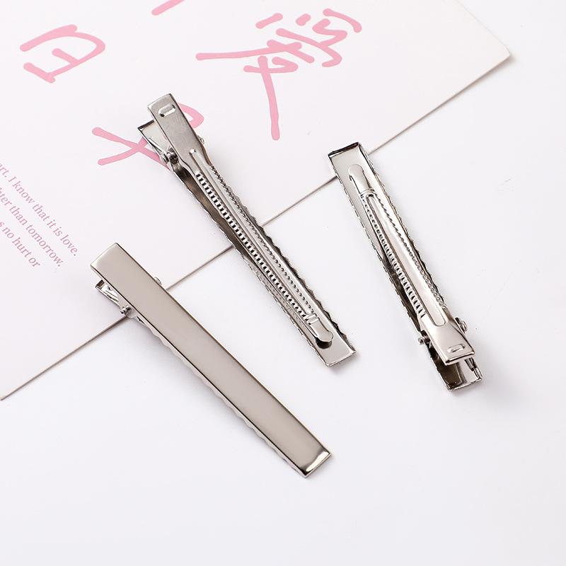 Metal Accessories Hairpin Hairpin Square Bottom Embryo DIY Bottom Clip Duckbill Clip Headdress Clip Crocodile Clip Hair Root