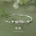 Mo Li Bracelet Girls Light Luxury Niche Exquisite High-End Simple Design Birthday Anniversary Gift for Girlfriend