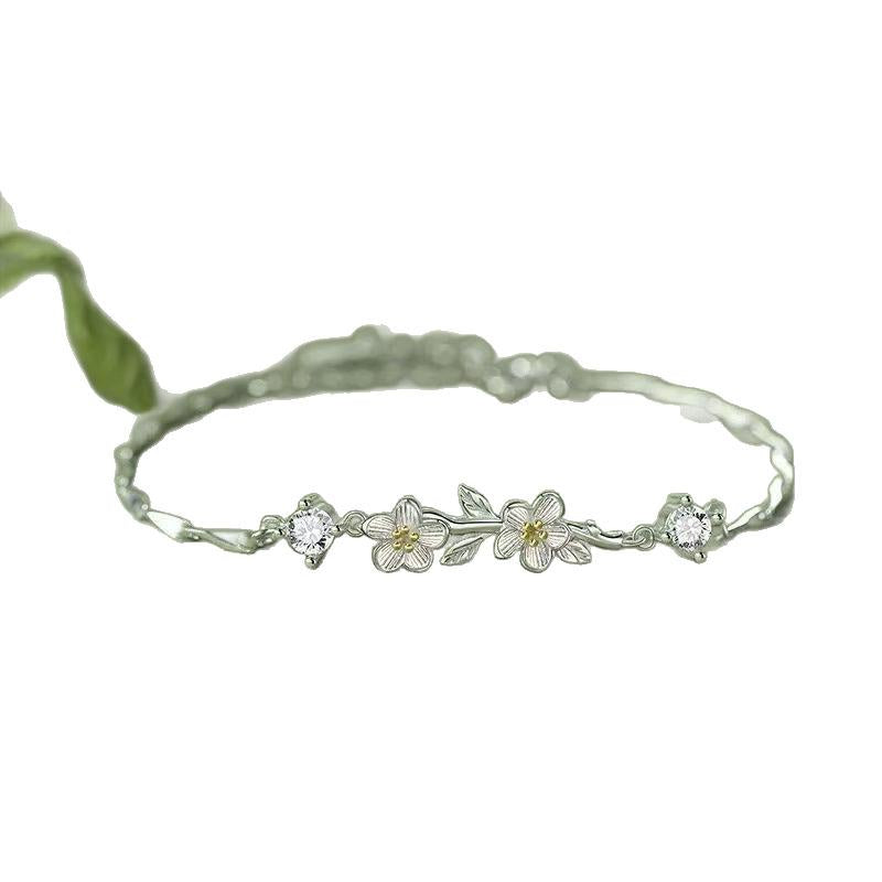 Mo Li Bracelet Girls Light Luxury Niche Exquisite High-End Simple Design Birthday Anniversary Gift for Girlfriend