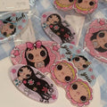 Xiaoyu Yuyu Big Eye Girl Hairpin Girl's Heart Side Clip Ins Style Cartoon Bangs Clip Cute Popular Hair Accessories