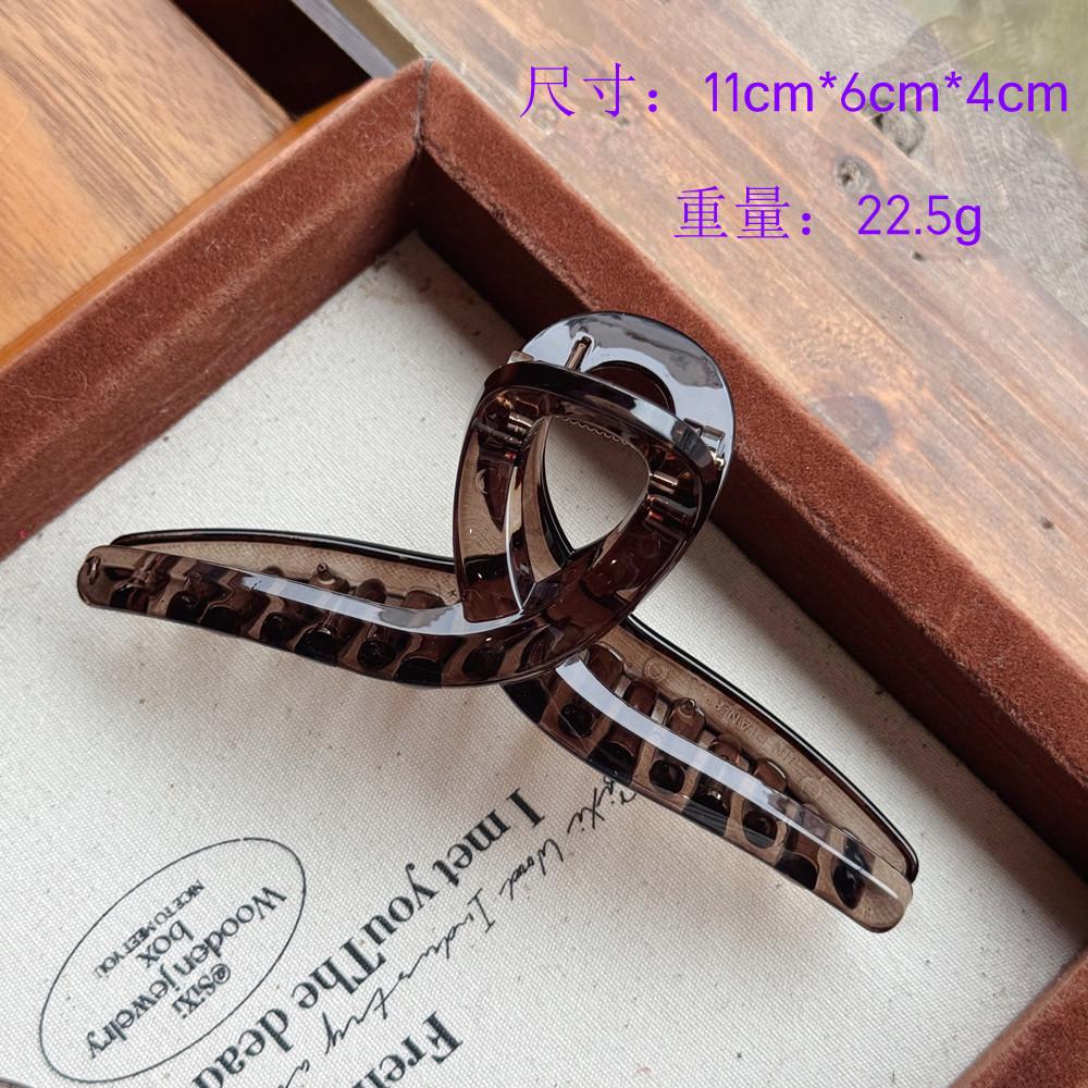 Han Rui New 11cm Large Pc Hair Clip Female Hair Volume Shark Clip Hairpin Hair Back Spoon Updo Hair Hairpin