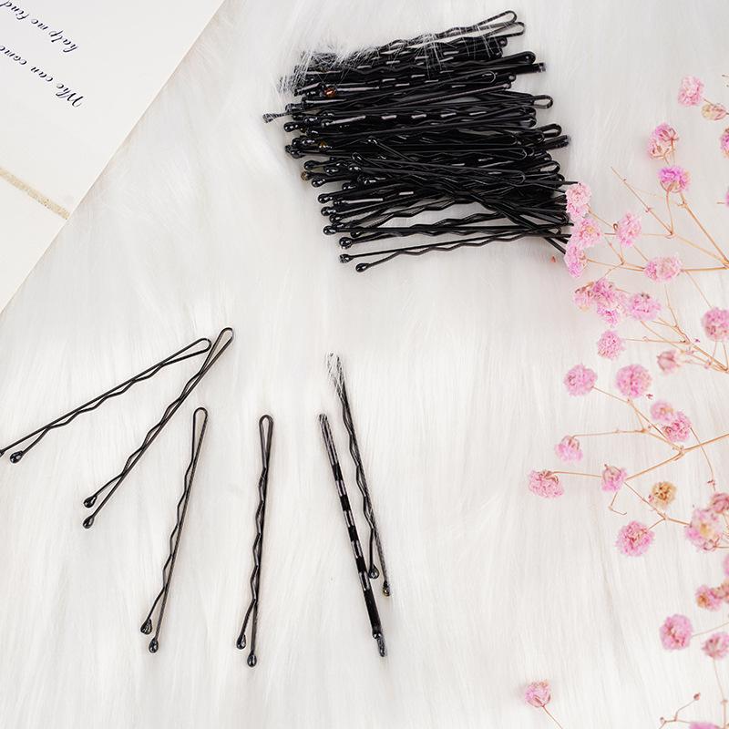 Hair Clip Factory Wholesale Broken Hairpin Black Hair Clip Bold and Tight No Inlay Hairpin Updo Hair Headwear Hair Accessories