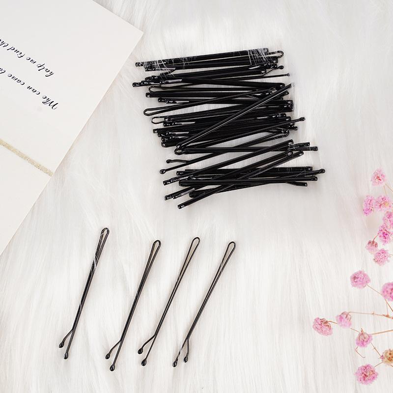 Hair Clip Factory Wholesale Broken Hairpin Black Hair Clip Bold and Tight No Inlay Hairpin Updo Hair Headwear Hair Accessories