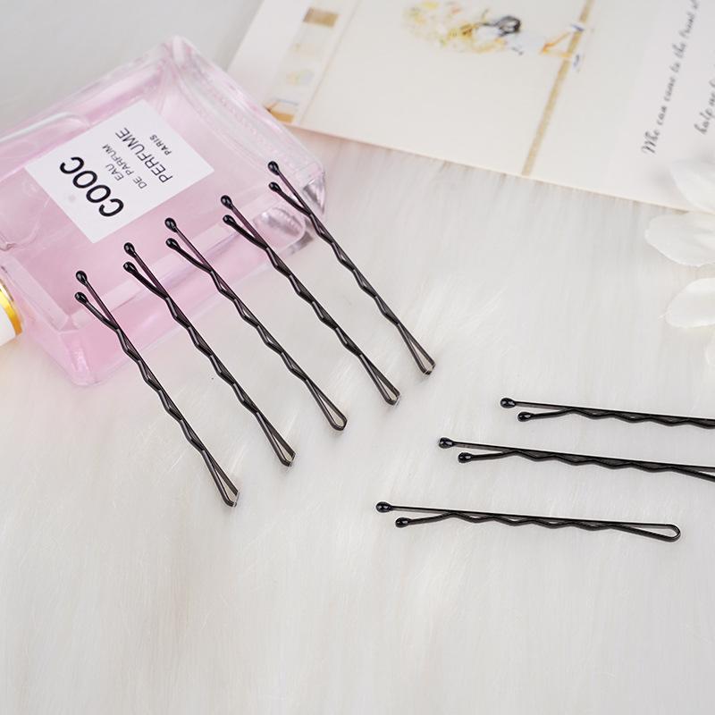 Hair Clip Factory Wholesale Broken Hairpin Black Hair Clip Bold and Tight No Inlay Hairpin Updo Hair Headwear Hair Accessories