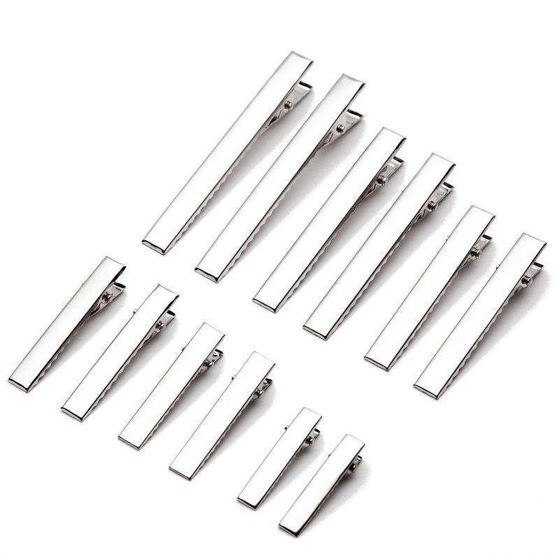 Duckbill Clip Hairpin DIY Bottom Clip Square Hairpin Bottom Embryo Handmade Material Side Clip Crocodile Clip Metal Hairpin Accessories