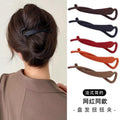 Updo Hair Fixed Twist Clip Hairpin Female Back Head Clip 2025 New Hair Clip Hairpin Banana Clip Hair Accessories Headdress