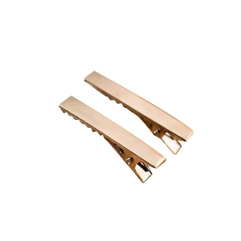 Duckbill Clip Thickened Square Clip DIY Hairpin Material Hair Accessories Hairpin Simple Frosted Side Clip Sticky Accessories