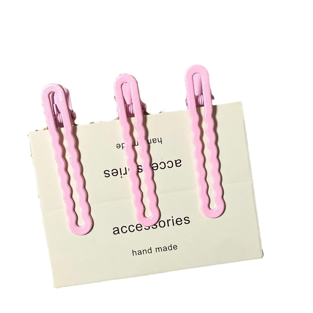 6cm Duckbill Clip Hairpin DIY Bottom Embryo Wave Clip Broken Hairpin Bangs Clip Seamless Hair Clip Does Not Hurt Hair Headdress