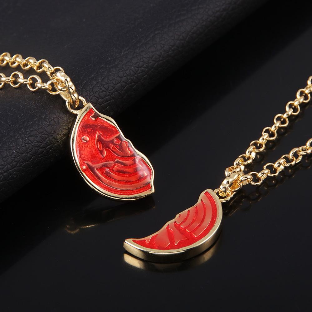 Japanese Comic Mask Knight Necklace Ooo Coin Pendant Peripheral Couple Pendant Ring Holy Blade Ring