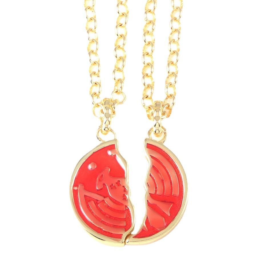 Japanese Comic Mask Knight Necklace Ooo Coin Pendant Peripheral Couple Pendant Ring Holy Blade Ring
