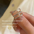 Hakunamatata Carefree Dream Come True Live in the Present Life Long Live Tail Ring Female Personality