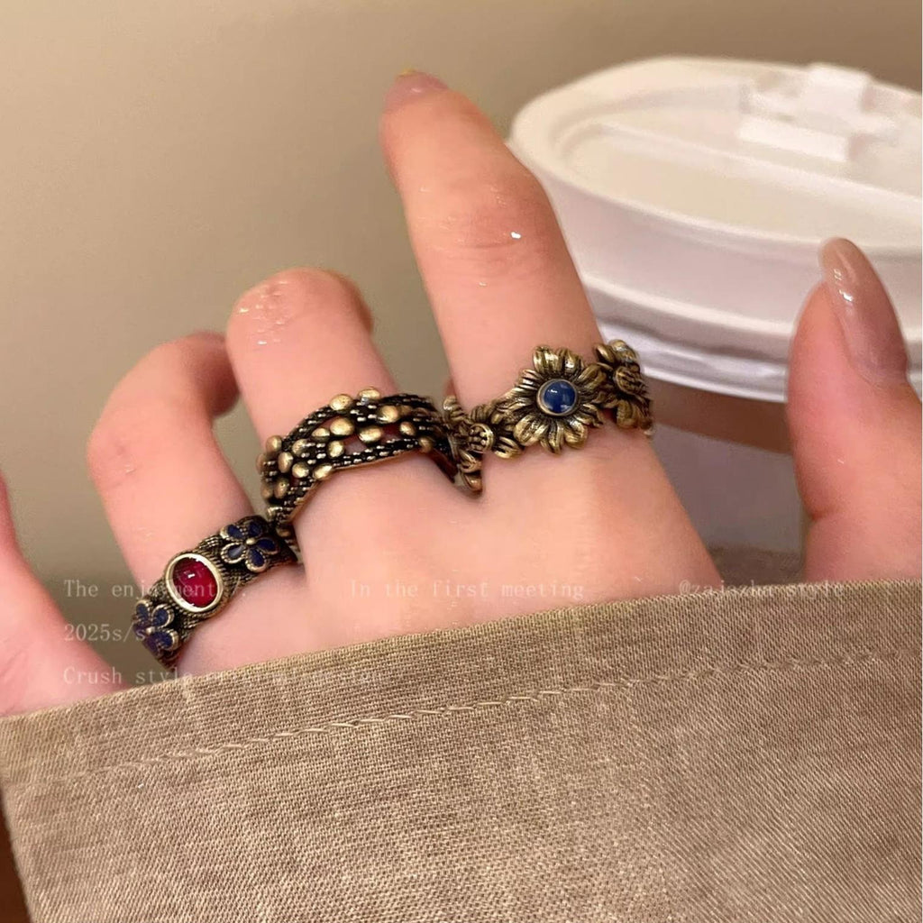 Women's Retro Retro Retro Heart Ring