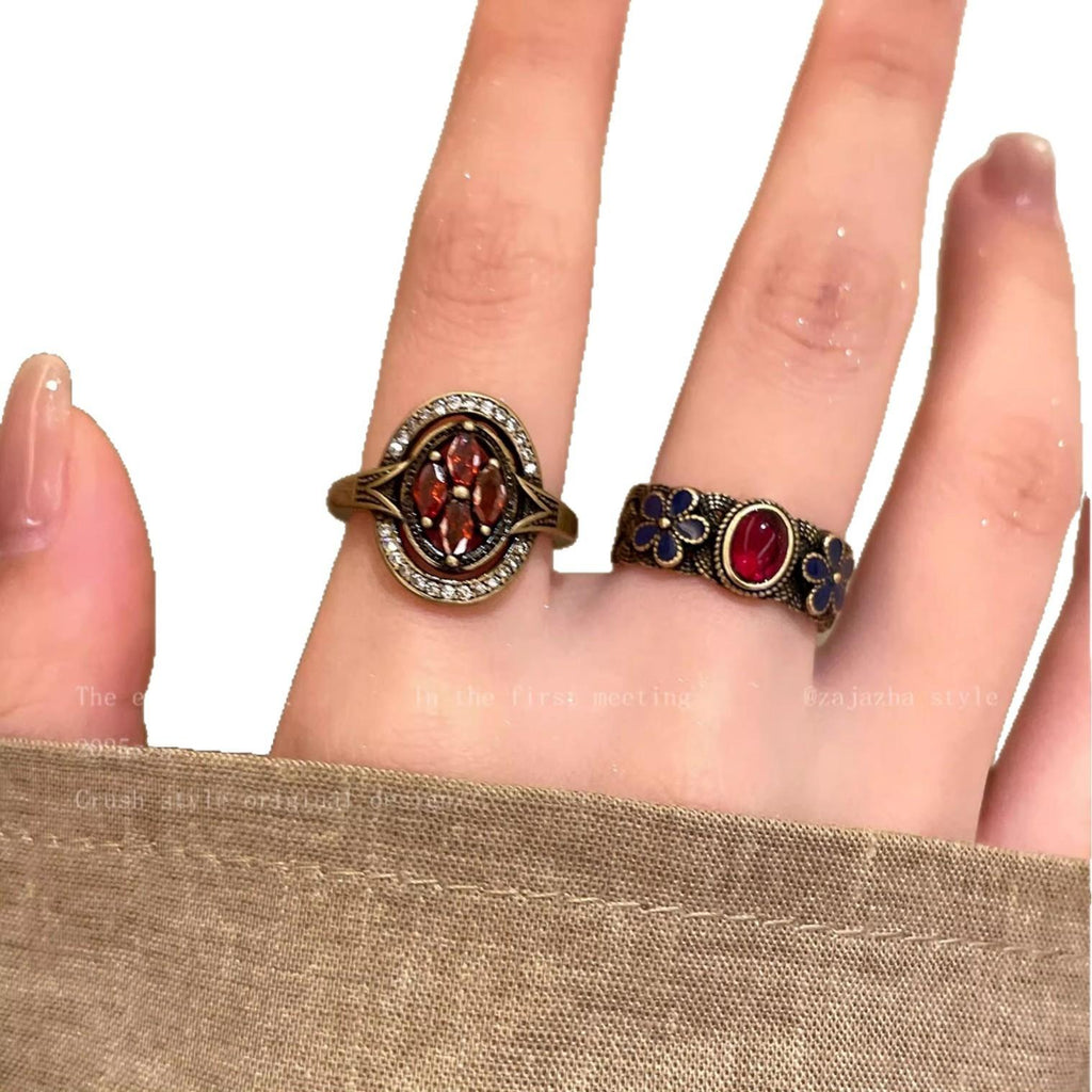 Women's Retro Retro Retro Heart Ring