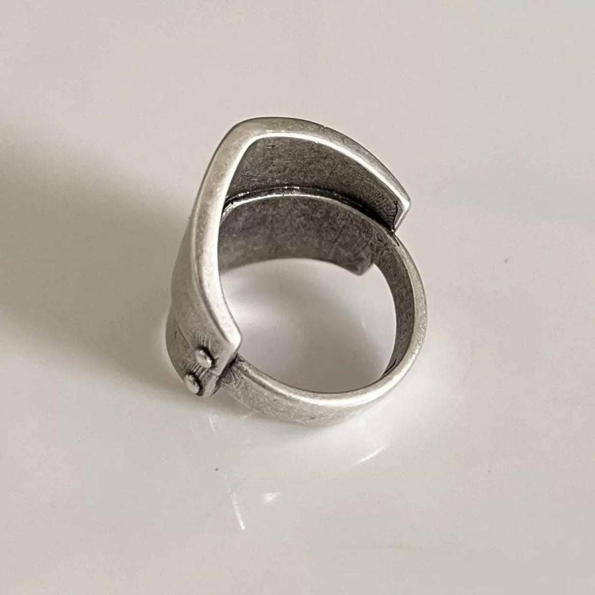 Cross-Border New Armor Joint Distressed Ring European and American Personality Retro Star Moon Unisex Ring Female