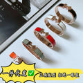 AIMA High Version H Letter Bracelet High Version Enamel Color Pig Nose Black Warrior Classic Jewelry Couple Bracelet