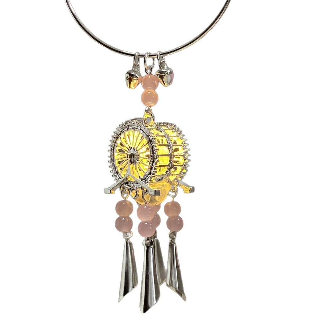 New Chinese Bell Luminous Bracelet Palace Style Bracelet with Light Ancient Style Jewelry Bracelet Daily Bracelet Hanfu Accessories