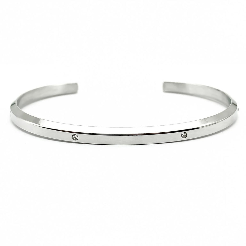Diamond Love DW Bracelet Titanium Steel C- Type Cross-Border Bracelet Non-Fading Couple Fashion Gift High-Grade Light Luxury