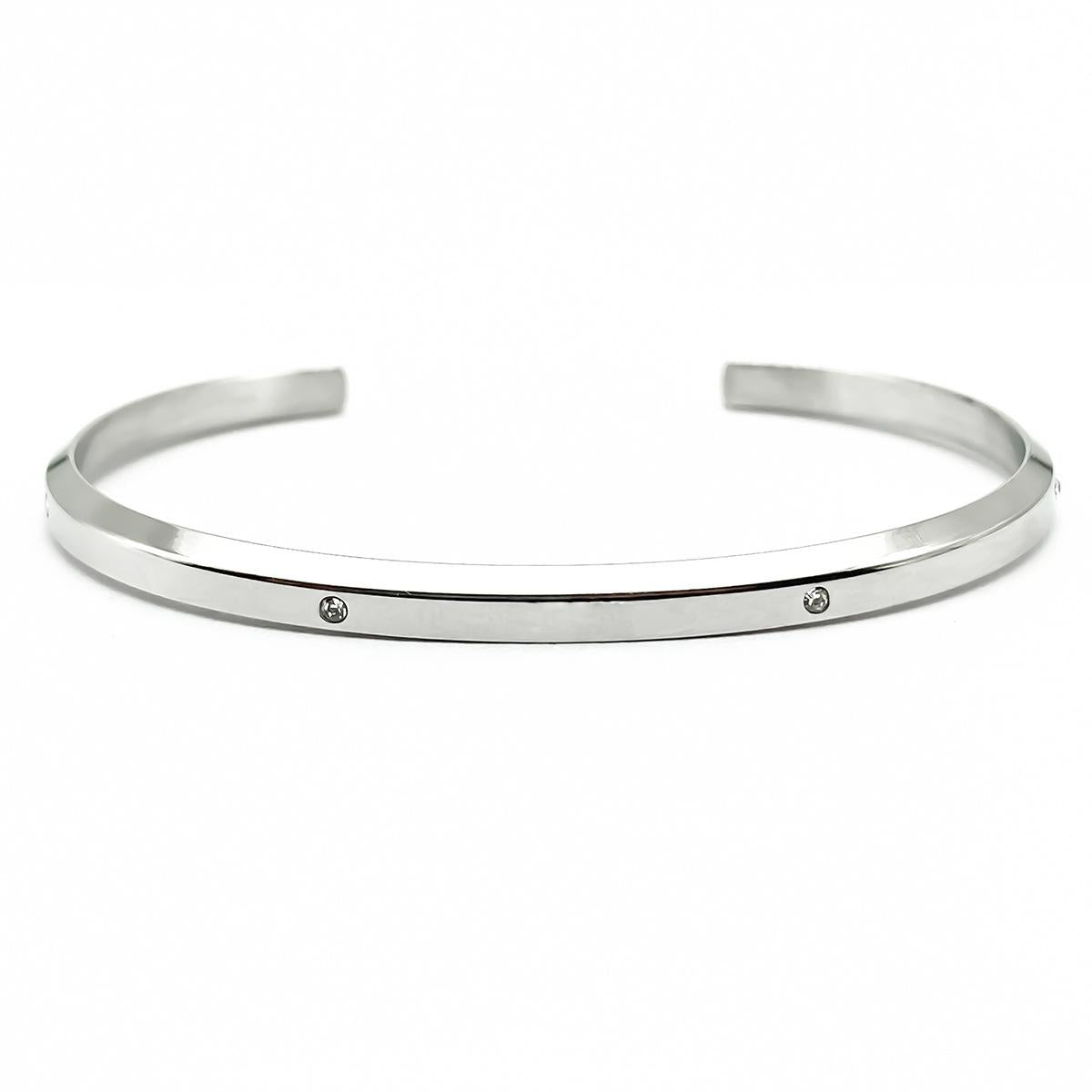 Diamond Love DW Bracelet Titanium Steel C- Type Cross-Border Bracelet Non-Fading Couple Fashion Gift High-Grade Light Luxury