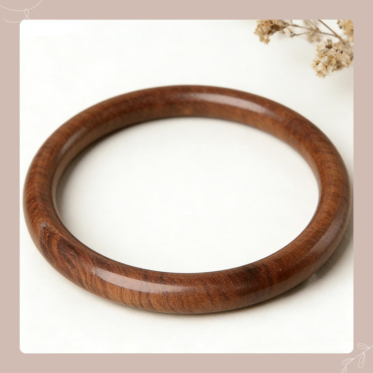 Natural Old Peach Wood New Bracelet Bracelet Simple Gift Safety Bracelet Wooden Bracelet Bracelet Gift Good Product Opening Season