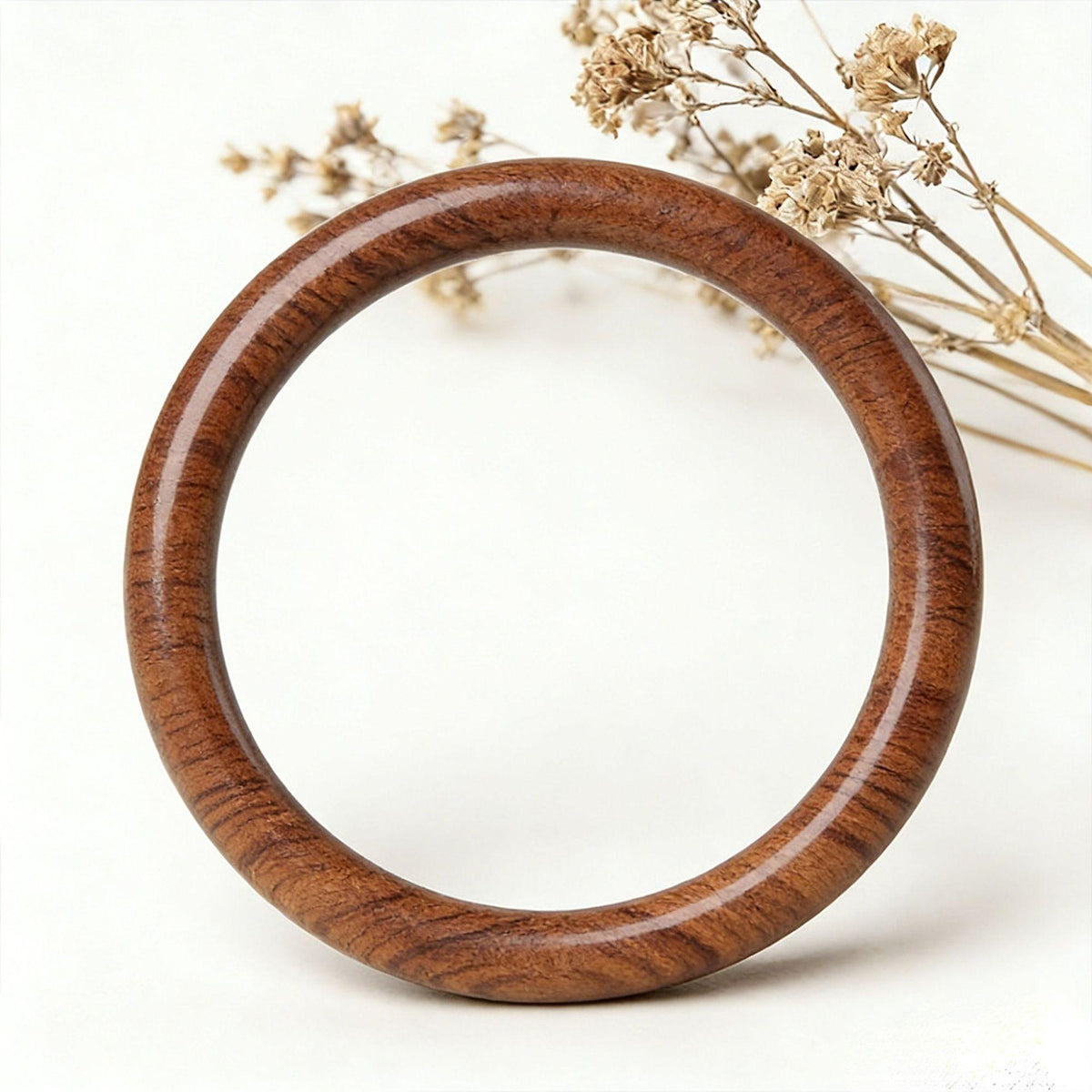 Natural Old Peach Wood New Bracelet Bracelet Simple Gift Safety Bracelet Wooden Bracelet Bracelet Gift Good Product Opening Season
