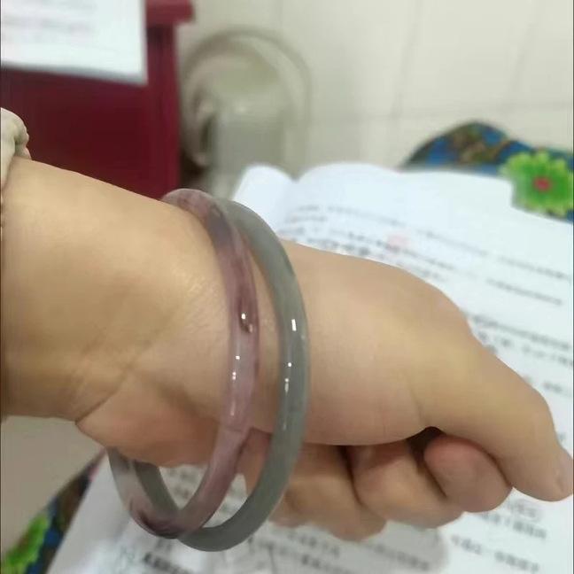 Step by Step Glass Imitation Jade Jingle Bracelet Thorn Rose Ancient Style Accessories Forbidden Step Little Red Book Girlfriends Same Bracelet