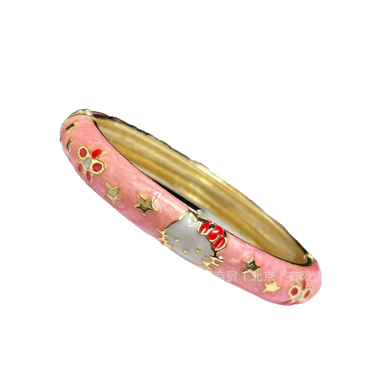 Beijing Cloisonne Bracelet Children's Vintage Enamel Open Fashion Bracelet Girl's National Fashion Bracelet Palace Museum Same Style