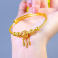 [High Quality] Dream Catcher Sand Gold Bracelet Female Online Popular Simple Cold Wind Push-Pull Bracelet All-Match