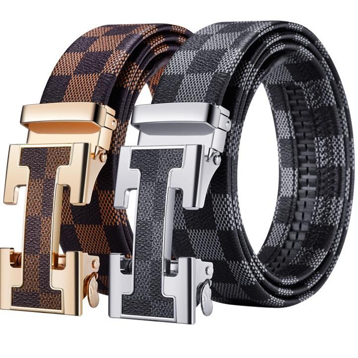 Men's Business Casual Belt Automatic Buckle Factory Direct Spot Low Price Impulse Foreign Trade Factory Wholesale