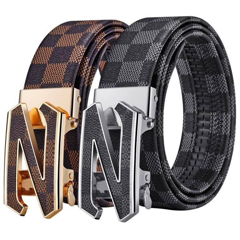 Men's Business Casual Belt Automatic Buckle Factory Direct Spot Low Price Impulse Foreign Trade Factory Wholesale