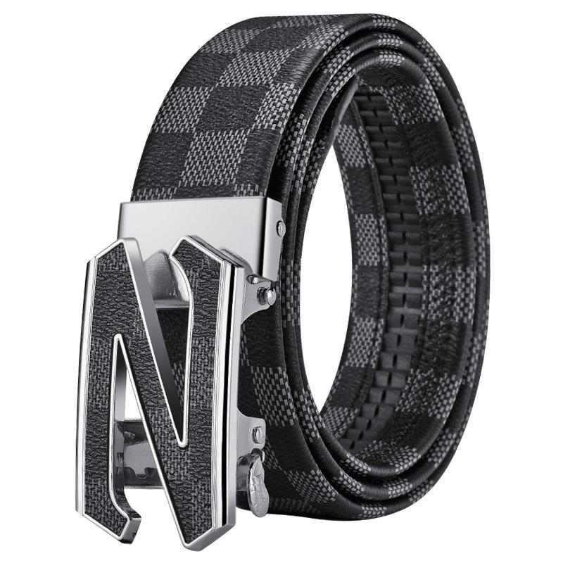Men's Business Casual Belt Automatic Buckle Factory Direct Spot Low Price Impulse Foreign Trade Factory Wholesale