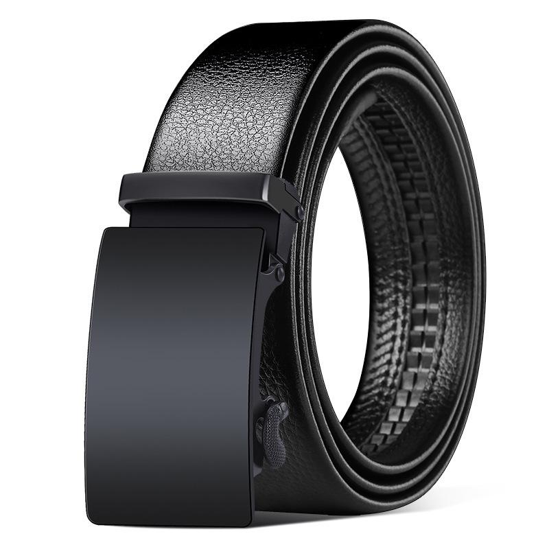 Ceali Kievr Men's Belt Frosted Automatic Buckle Kangaroo Belt Imitation Cowhide Live Hot Wholesale Delivery
