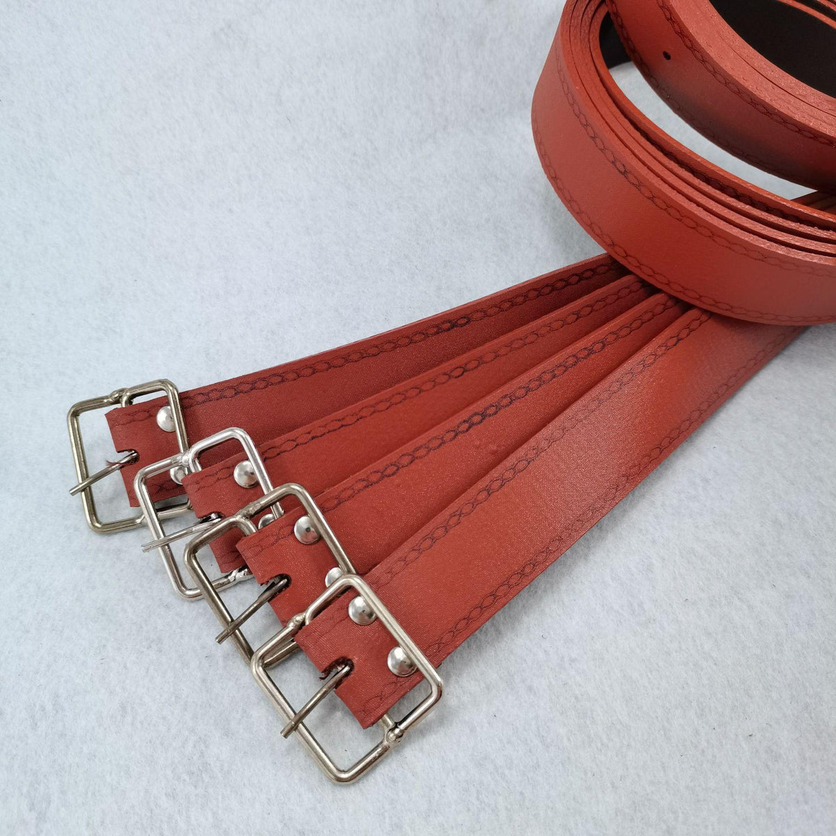 Factory Spot Wholesale Men's High Strength Belt Electrician Belt Stall Supply Miner Belt Physical Work Middle-Aged and Elderly