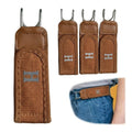 Metal Hook Elastic Waist Portable Lazy Belt Adjustable Cross-Border Popular Brown Buckle Outdoor Leisure Tactical
