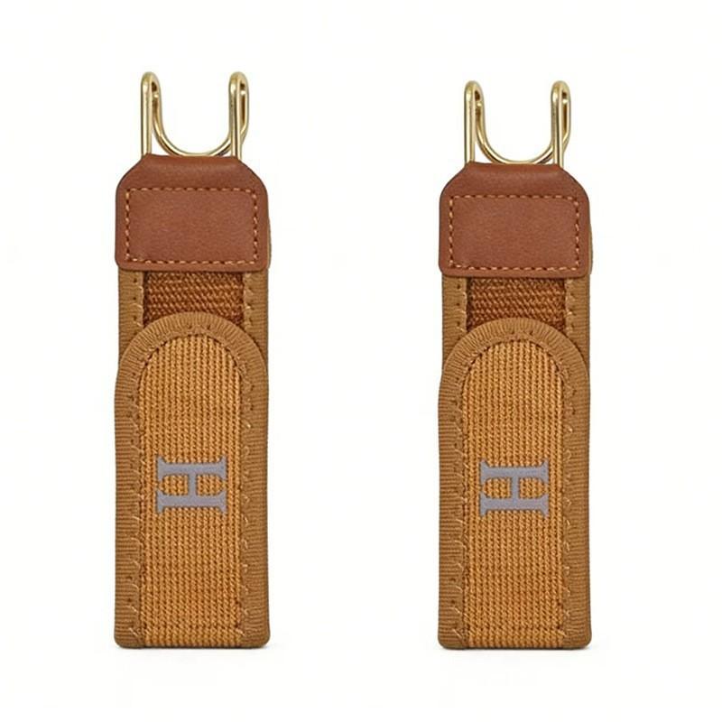 Metal Hook Elastic Waist Portable Lazy Belt Adjustable Cross-Border Popular Brown Buckle Outdoor Leisure Tactical