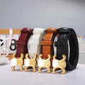 New Women's Belt Fashionable All-Match Belt Black Decorative Women's Niche Design High-Grade Cross-Border Exclusive