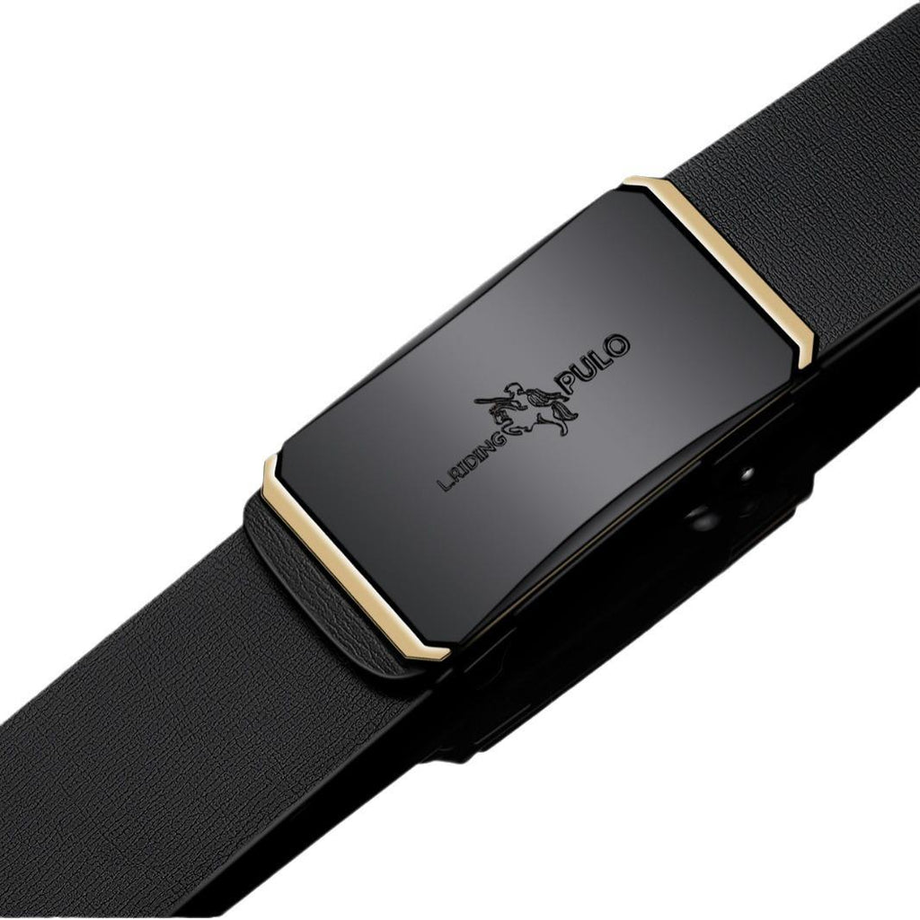 [Subsidy] Men's Belt Automatic Buckle Popular Fashion Business All-Match Belt High-End Pants Belt