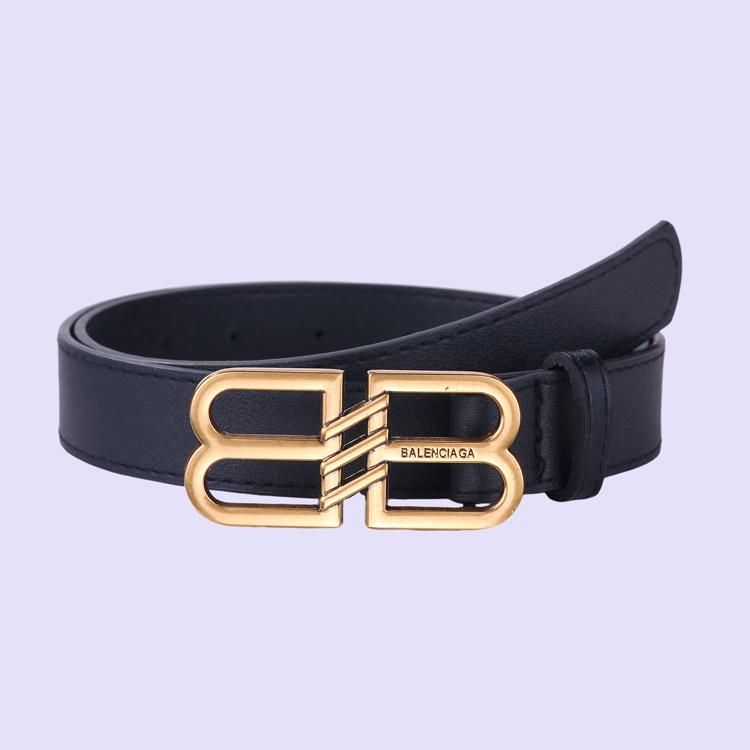 Letter B's Personalized High-Grade Belt Women's Fashion Jeans with All-Match Women's Belt Light Luxury Style Decorative Belt